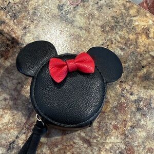 Minnie Mouse pacifier holder